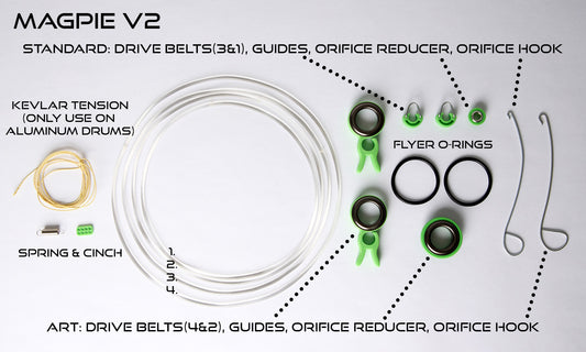 Magpie V2/V2Pro Accessories (Parts Sold Individually NOT A KIT)
