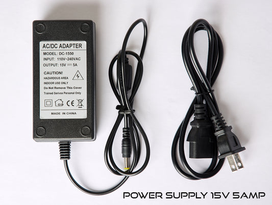 Wall Power Supply - 15V 5amp (Replacement)
